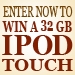 Enter to win an iPod Touch